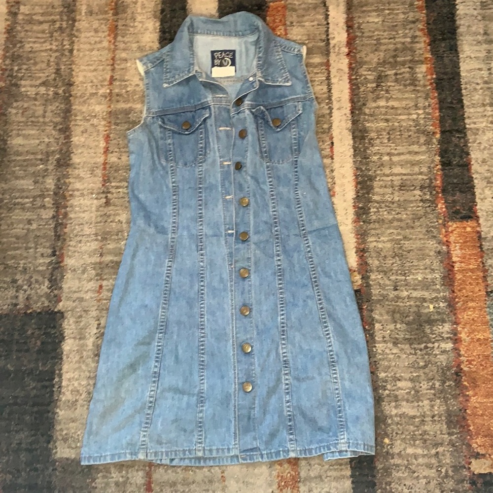Vintage Peace by Piece jean dress